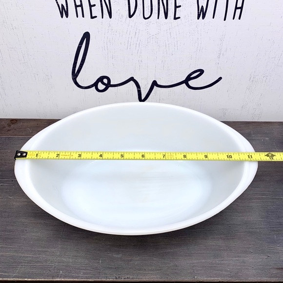 Vintage USA Glasbake casserole ovenware lid basket - Picture 7 of 16